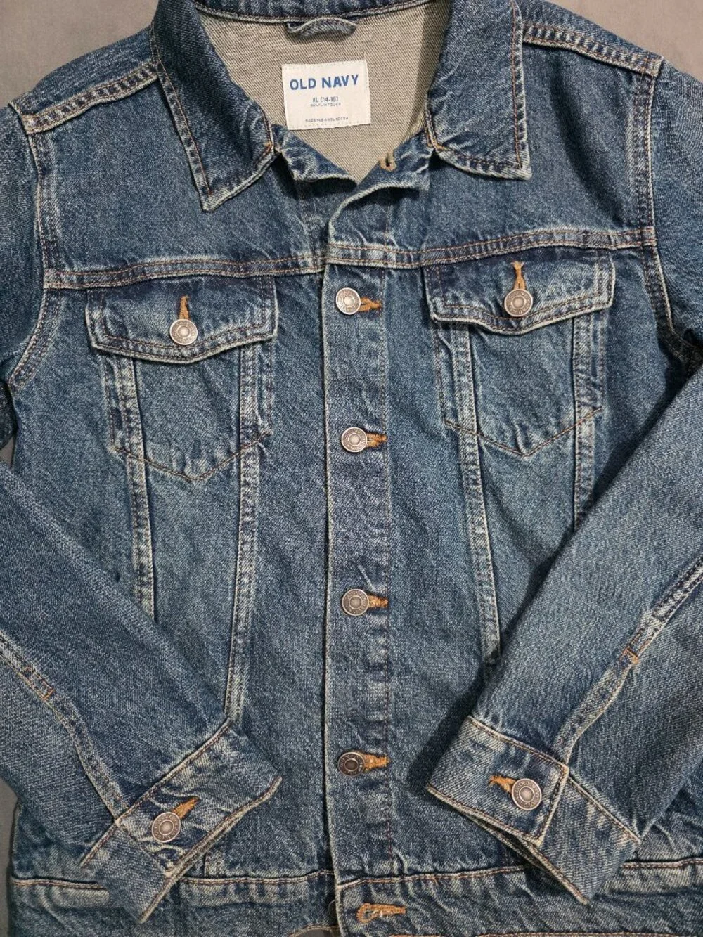 Old Navy Boys XL 14–16 Denim Jean Jacket | Never Worn